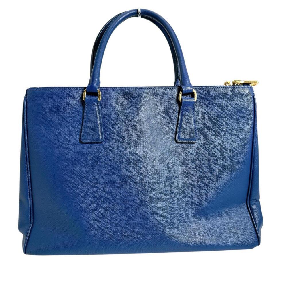 PRADA Blue Leather Shoulder Bag - Picture 3 of 16